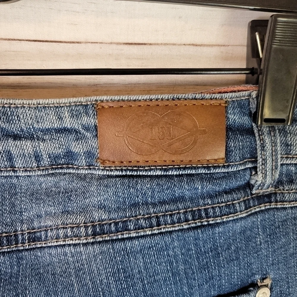 One 5 One Embroidered Denim Jeans, sz 10
